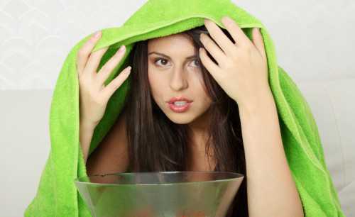 паровая сауна для лица, польза и вред паровых ванночек
